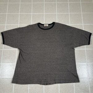 Vintage 90s Bale Dyed Originals Ringer T-Shirt Mens Sz Large Made In USA Tee